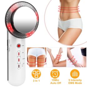 Ultrasonic Body Shaping Machine 3 in 1 Multifunctional EMS Infrared Massager Fat Remover For Belly Waist Leg Arm Skincare Tool