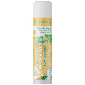 Piña Colada Vegan Lip Balm – Tropical Hydration with Ayurvedic Dosha Benefits | Eco-Friendly & Biodegradable Tube