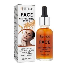 EELHOE Facial Tanning Essence For Achieving A Natural And Stylish Wheat Color Or Bronzed Skin Tone, Providing Hydration And Enhancing The Beauty (Option: 1pcs)