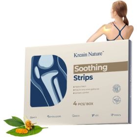 Kreain Nature 1 Soothing Strips Joint Patch Apply On Shoulders Arms Knees 4-Pack (Option: 01)