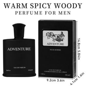 This Men's Eau De Toilette Has A Fresh And Subtle Scent, Making It A Magical Item To Enhance Your Charm In Everyday Social Situations. It's Suita (Option: As shown in the figure)